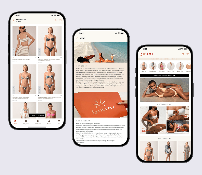 Women’s Innerwear E-commerce App