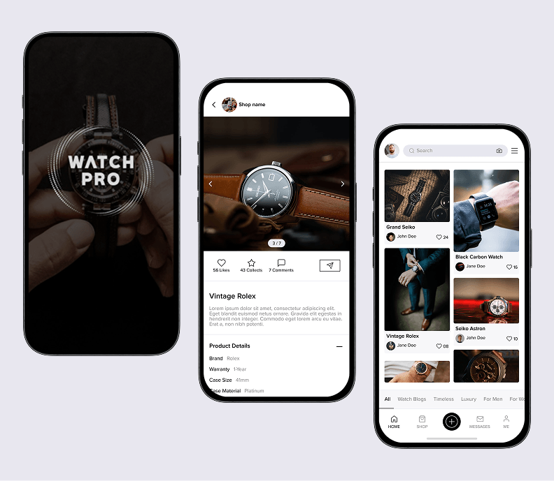 WatchPro – Social Commerce Through Reels